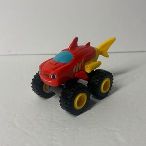 Blaze and the Monster Machines Shark Blaze Red Monster Truck Diecast Toy